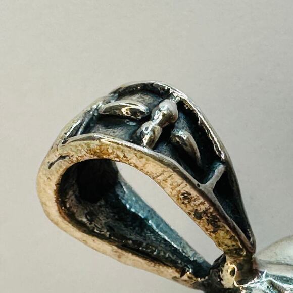 Sterling Silver Concho Pendant - Picture 7 of 7